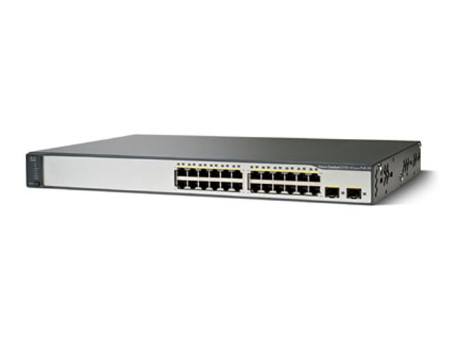 Коммутатор Cisco Catalyst 3750v2 10/100 WS-C3750V2-24TS-E