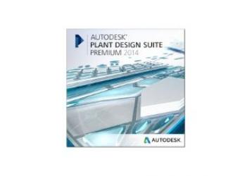 Autodesk Plant Design Suite Premium 2014 Commercial New NLM