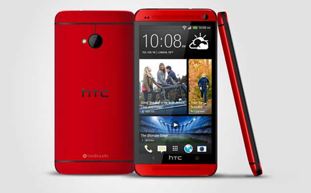 HTC One mini red