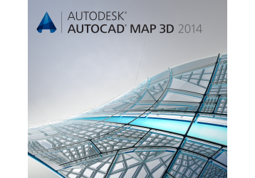 Autodesk AutoCAD Map 3D 2014 Commercial New SLM