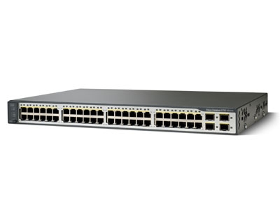 Коммутатор Cisco Catalyst 3750v2 10/100 WS-C3750V2-48TS-S