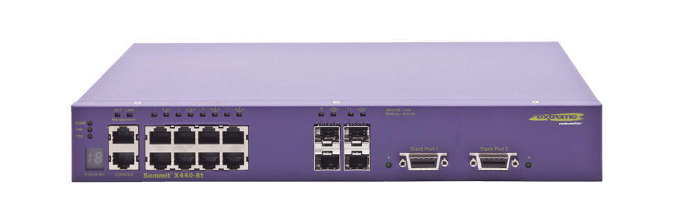 Коммутатор Extreme Networks Summit X440-8t