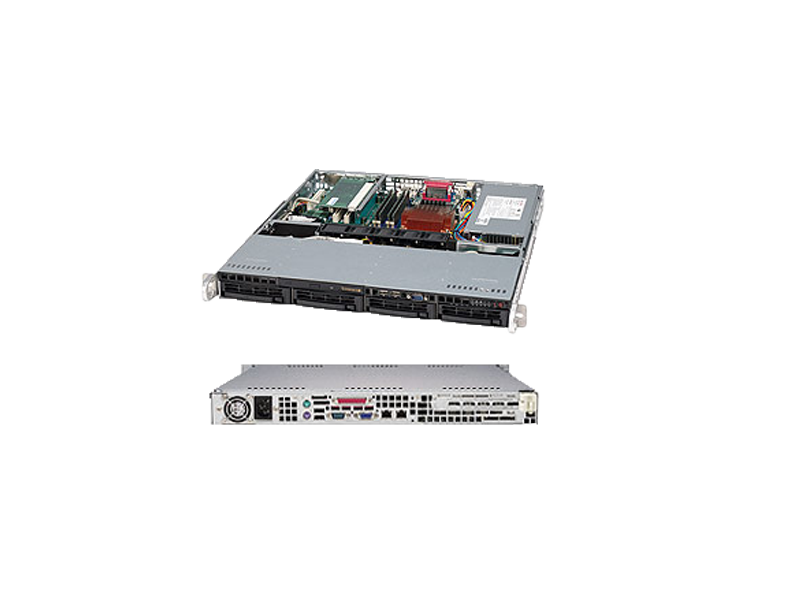 Сервер Supermicro 1xE5-2609 / 2x8ГБ