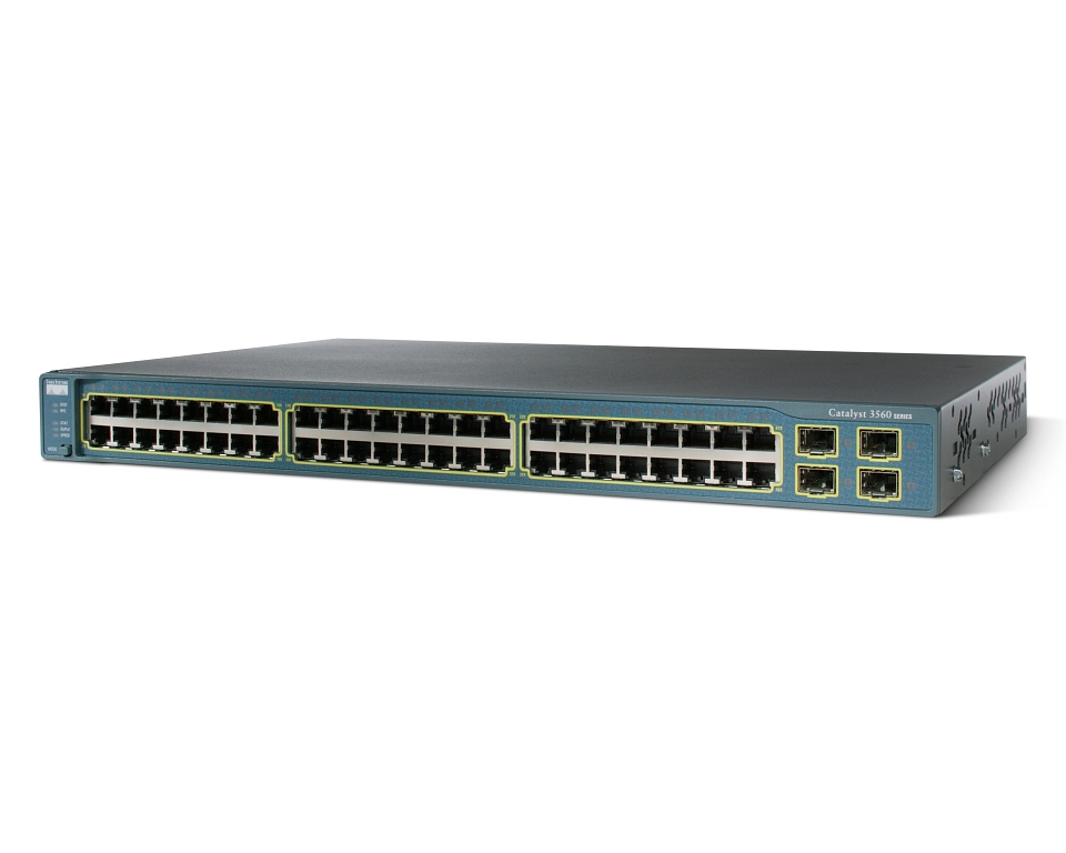 Коммутатор Cisco Catalyst 3560 Series 10/100/1000 Workgroup WS-C3560G-48TS-E