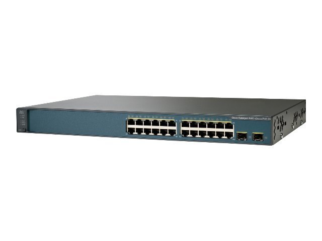 Коммутатор Cisco Catalyst 3560 v2 Series 10/100 Workgroup WS-C3560V2-24PS-S